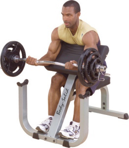 Pro Preacher Curl Bench