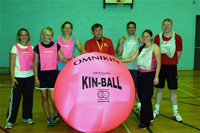 Pierre - Kin-Ball Master Instructor. Teachers from Caroline Chisholm School