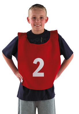 Numbered Cotton Bibs