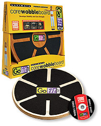 GoFit Wobble Board with DVD