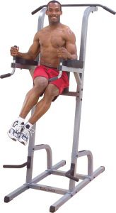 Vertical Knee Raise with Dip/Push Up/Chin Station